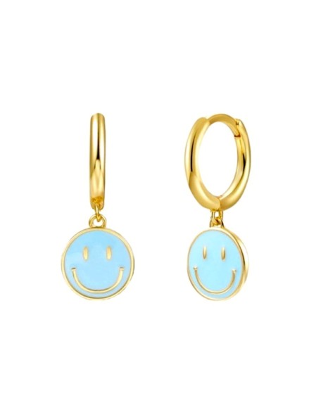 smiley face earrings