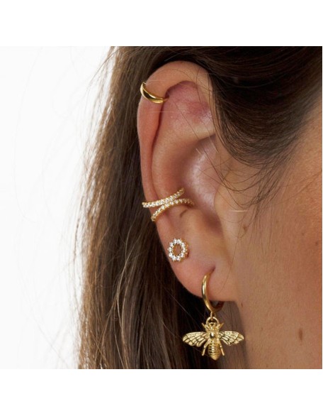 honey bee earrings