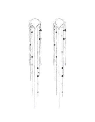 chandelier sterling silver earrings