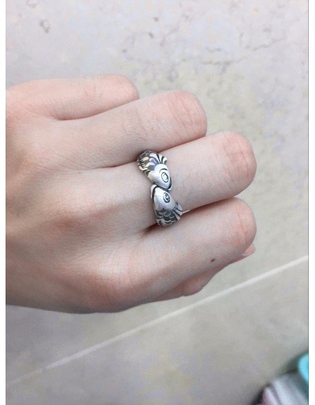 koi fish ring