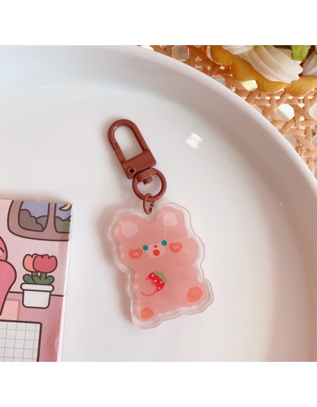 Cute Acrylic Pendant Keychains