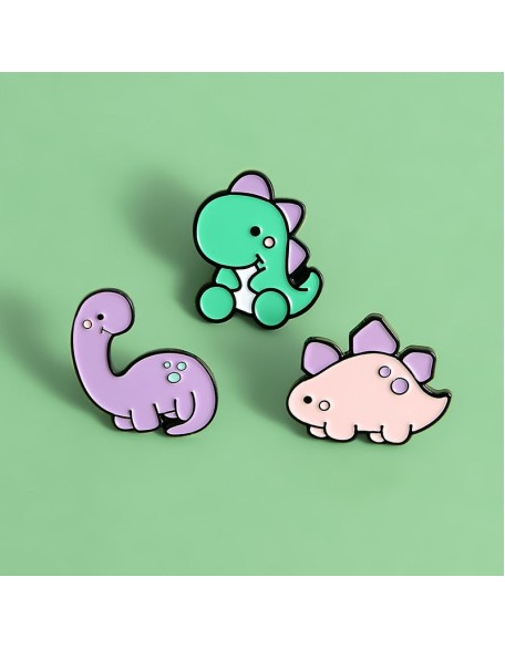 Cute Dinosaur Enamel Pin