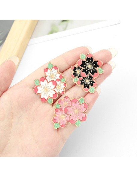 Sakura Enamel Pins