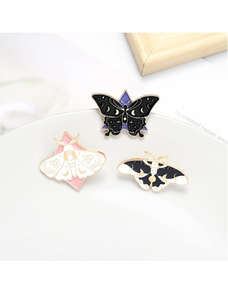 Beautiful Butterfly Enamel Pins