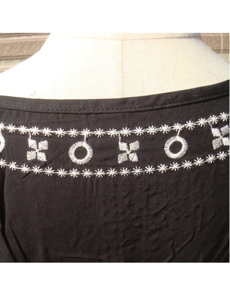 boho embroidered