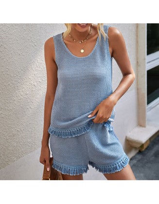 woven tassel set