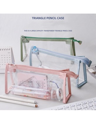 Transparent Large Pencil Case