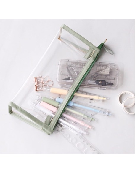 Transparent Large Pencil Case