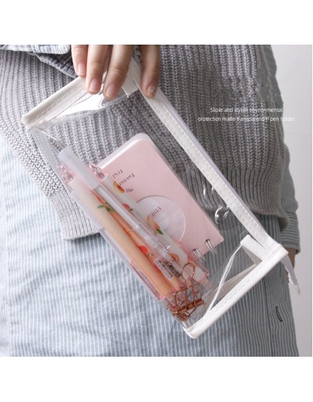 Transparent Large Pencil Case