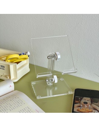 Small Transparent Acrylic Desktop Phone Holder