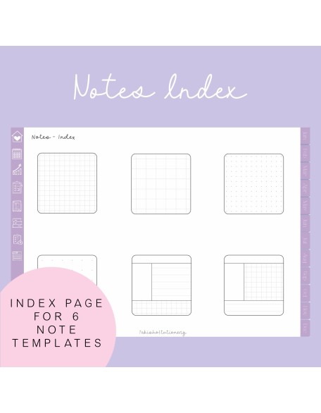 Minimal Undated Digital Planner