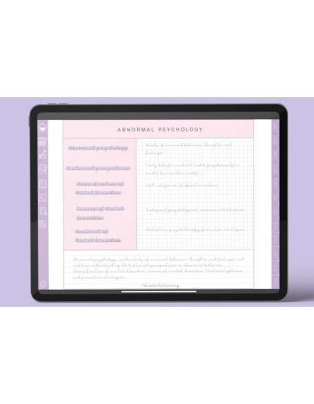 Minimal Undated Digital Planner