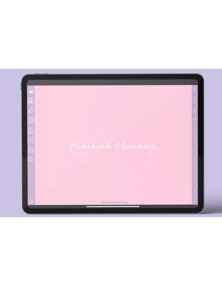 Minimal Undated Digital Planner