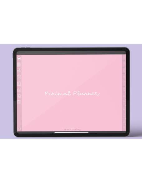 Minimal Undated Digital Planner