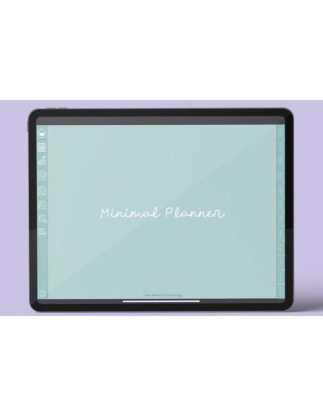 Minimal Undated Digital Planner