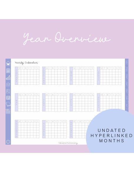 Kids Minimal Undated Digital Planner