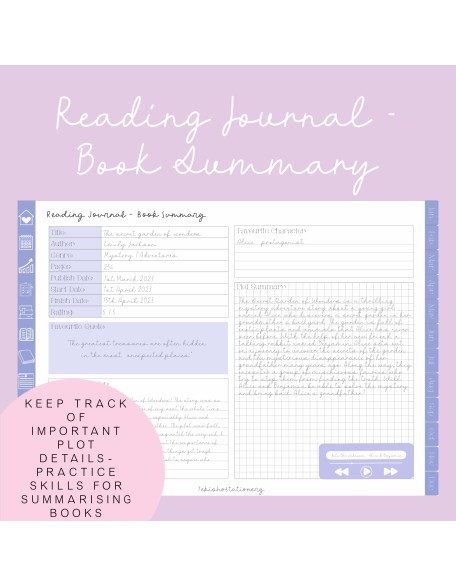 Kids Minimal Undated Digital Planner