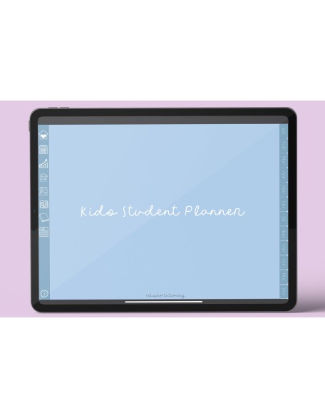 Kids Minimal Undated Digital Planner