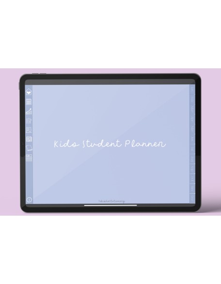 Kids Minimal Undated Digital Planner