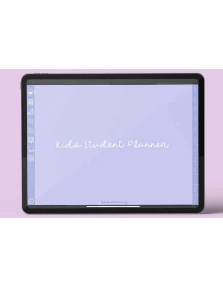 Kids Minimal Undated Digital Planner