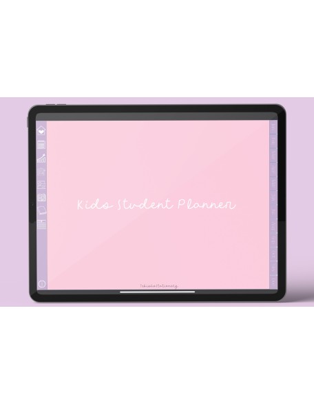 Kids Minimal Undated Digital Planner