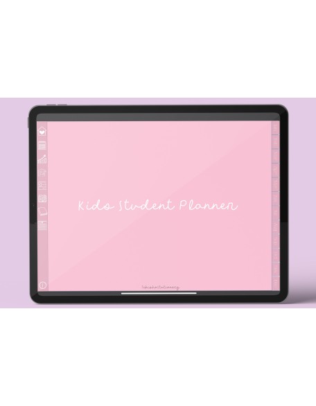 Kids Minimal Undated Digital Planner