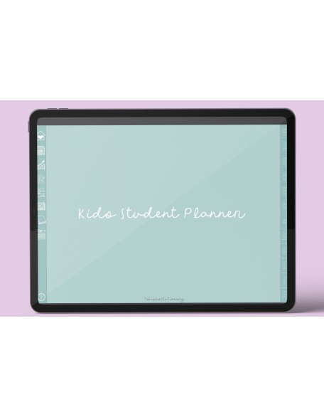 Kids Minimal Undated Digital Planner