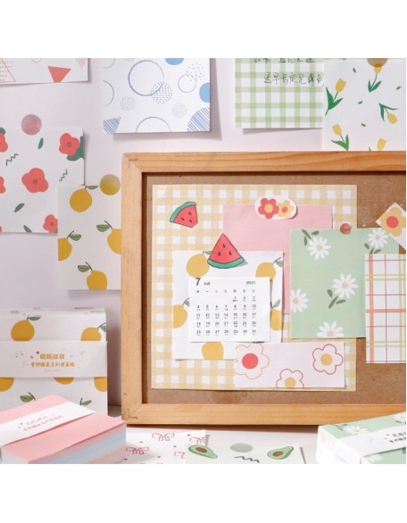 Cute Decorative Paper Ephemera Memo Pad