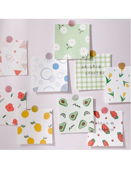 Cute Decorative Paper Ephemera Memo Pad