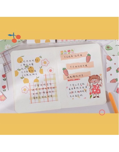 Cute Decorative Paper Ephemera Memo Pad