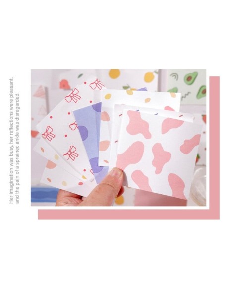 Cute Decorative Paper Ephemera Memo Pad