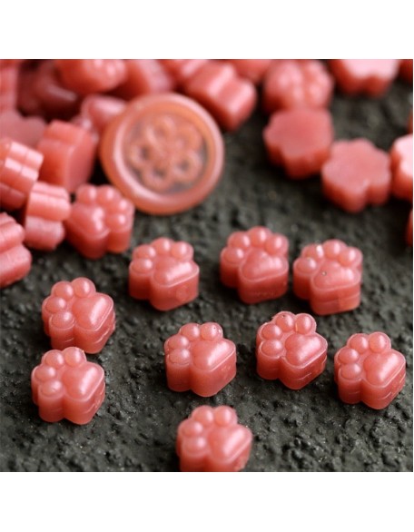 Cute Cat Paw Wax Beads