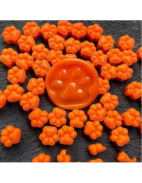 Cute Cat Paw Wax Beads