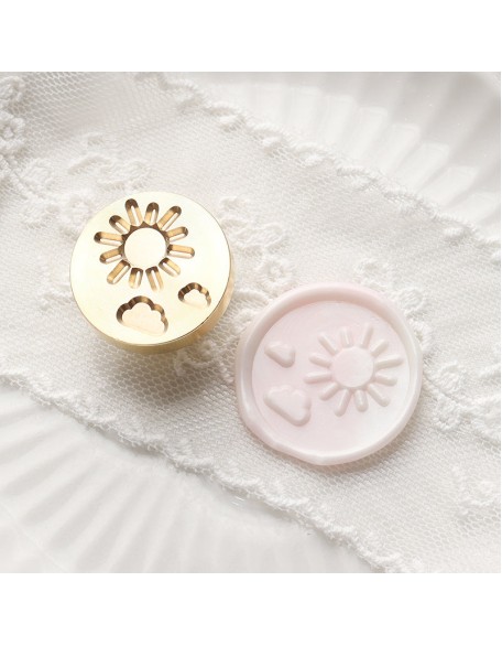 Cute Cloud Shaped Wax Stamp Heads