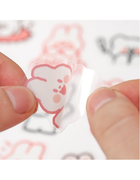 Cute Matchbox PET Stickers