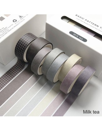 Solid Colour Washi Tape Box Sets