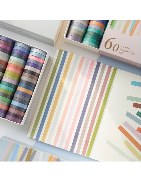 Macaron Washi Tape Box Sets