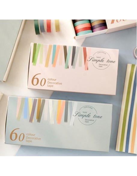 Macaron Washi Tape Box Sets