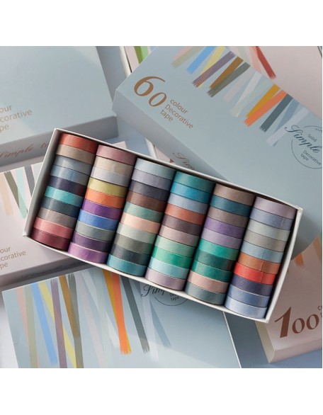 Macaron Washi Tape Box Sets