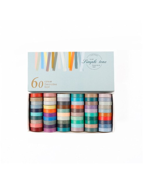 Macaron Washi Tape Box Sets