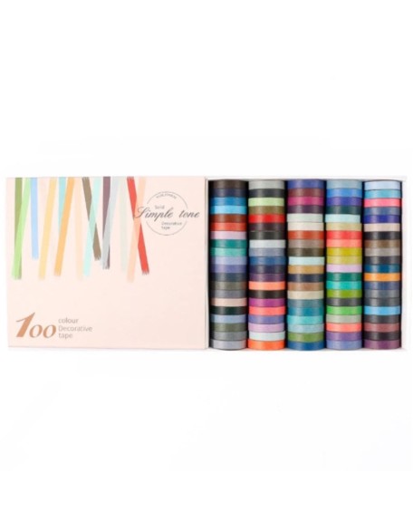 Macaron Washi Tape Box Sets