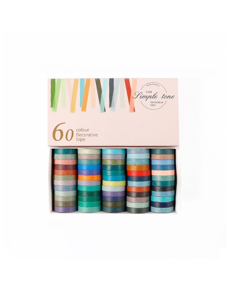 Macaron Washi Tape Box Sets