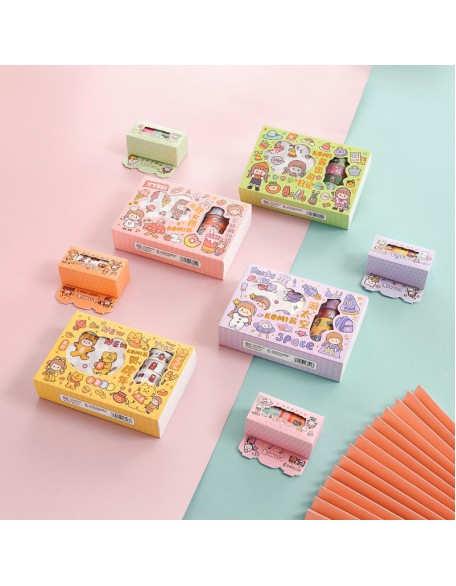 Cute Komi Washi Tape Box Sets