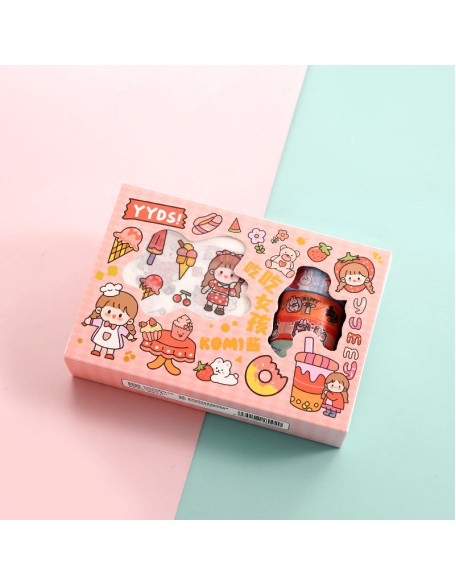 Cute Komi Washi Tape Box Sets