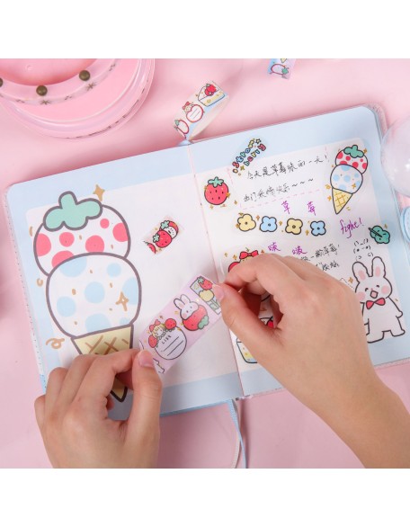 Cute Strawberry Washi Tape Box Set