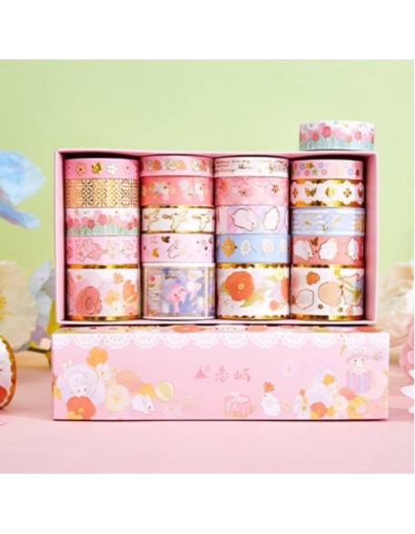 Cute Gold Detail Washi Tape Box Set