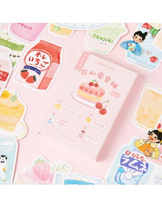 Cute Snack Shop Mini Postcard Set