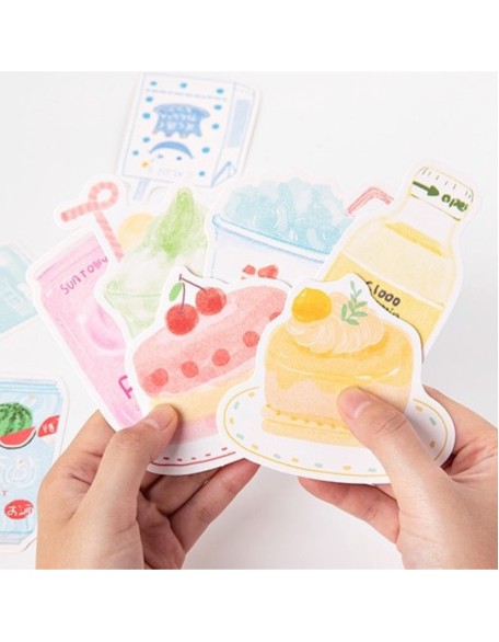 Cute Snack Shop Mini Postcard Set