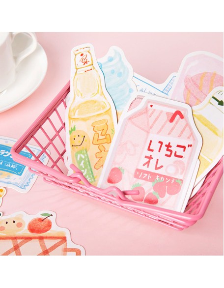 Cute Snack Shop Mini Postcard Set