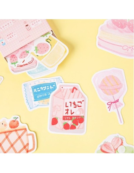 Cute Snack Shop Mini Postcard Set